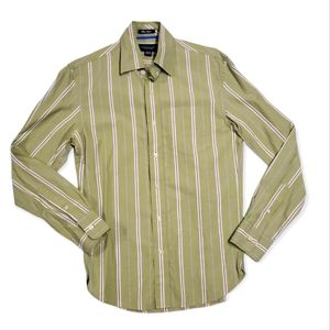 American Eagle Outfitters Mens Striped Dress Shirt